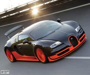 yapboz Bugatti Veyron Super Sport
